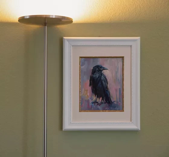 DIY Digital Oil Painting, Animal Crow-like Bird for Living Rooms, Bedrooms, Restaurant, Festival, Room Wall Decor Gift Frameless
DIY Digital Oil Painting, Animal Crow-like Bird for Living Rooms, Bedrooms, Restaurant, Festival, Room Wall Decor Gift Frameless