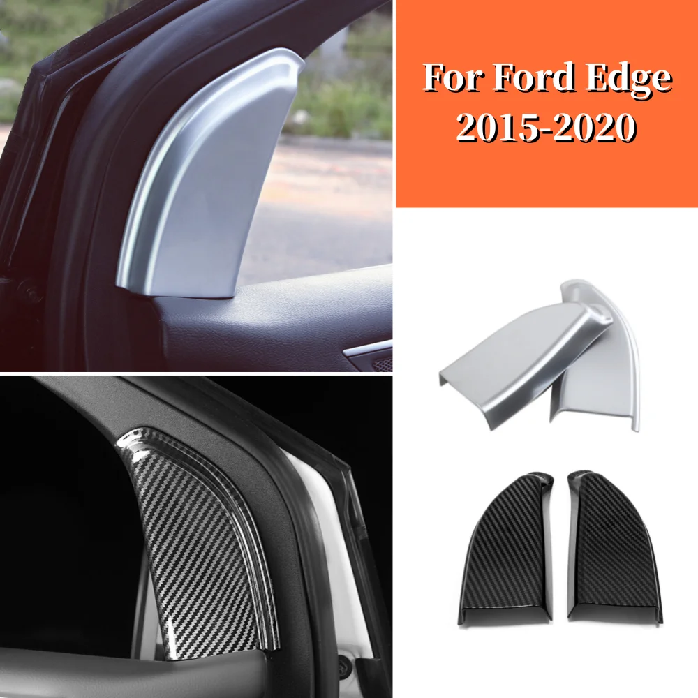 ABS Carbon fiber Car interior A-pillar Speaker Loudspeaker Horn Cover Trim For Ford Edge 2015 2016 2017 2018 19 2020 Accessories
ABS Carbon fiber Car interior A-pillar Speaker Loudspeaker Horn Cover Trim For Ford Edge 2015 2016 2017 2018 19 2020 Accessories