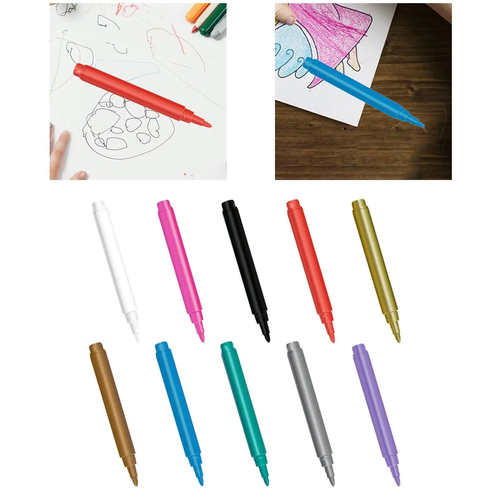 Metallic Marker Pen Crafts Paint Marker for DIY Photo Album Card Making
Metallic Marker Pen Crafts Paint Marker for DIY Photo Album Card Making