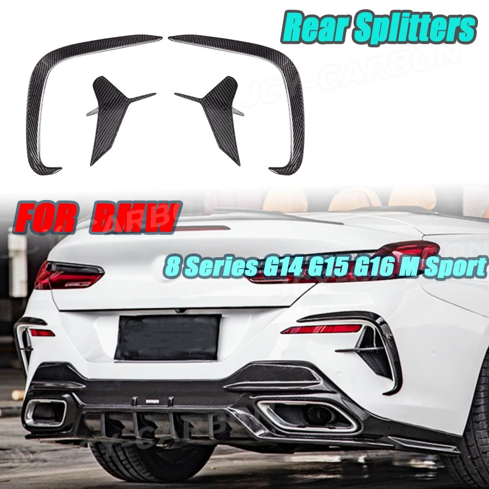Carbon Fiber Front Lip Bumper Spoiler Rear Bumper Diffuser Cover&Side Splitters for BMW 8 Series G14 G15 G16 M Sport 2018 - 2021
Carbon Fiber Front Lip Bumper Spoiler Rear Bumper Diffuser Cover&Side Splitters for BMW 8 Series G14 G15 G16 M Sport 2018 - 2021