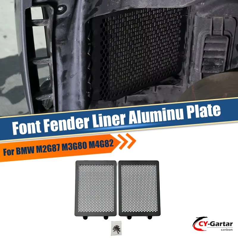 2 Pcs Front Fender Liner Mod Aluminum Plate Racing Enhanced Clearance Parts For BMW G87 M2 G80 G81 M3 G82 G83 M4 No More Rubbing
2 Pcs Front Fender Liner Mod Aluminum Plate Racing Enhanced Clearance Parts For BMW G87 M2 G80 G81 M3 G82 G83 M4 No More Rubbing