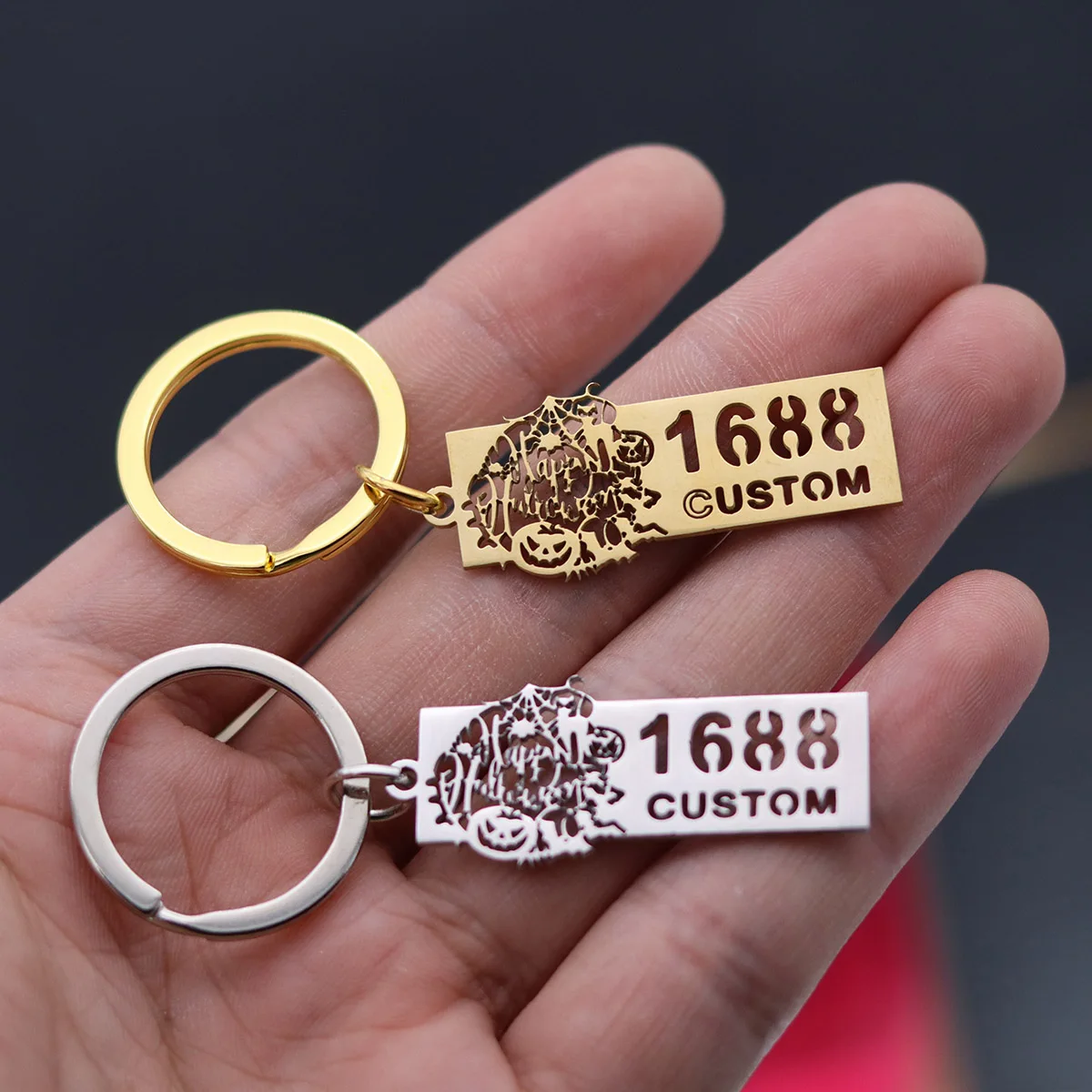 QIAMNI Stainless Steel Keychain Engrave Text Name Number Keyrings Customized House Address Nameplate Key Chain Christmas Gift
QIAMNI Stainless Steel Keychain Engrave Text Name Number Keyrings Customized House Address Nameplate Key Chain Christmas Gift
