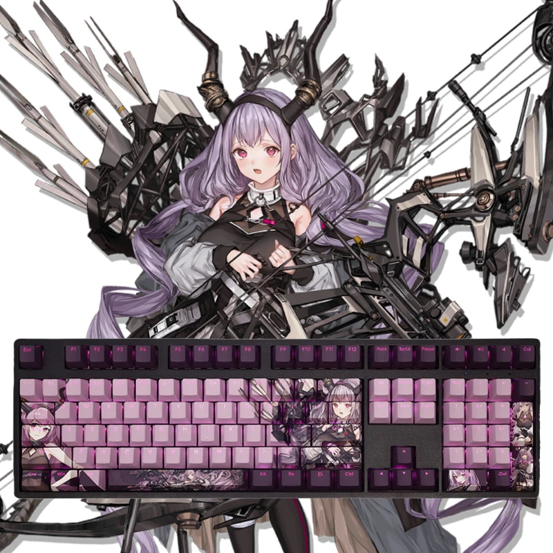 Arknights Typhon 108 Keys Anime game Keycaps PBT Material Cherry Profile Mechanical Keyboard Caps
Arknights Typhon 108 Keys Anime game Keycaps PBT Material Cherry Profile Mechanical Keyboard Caps