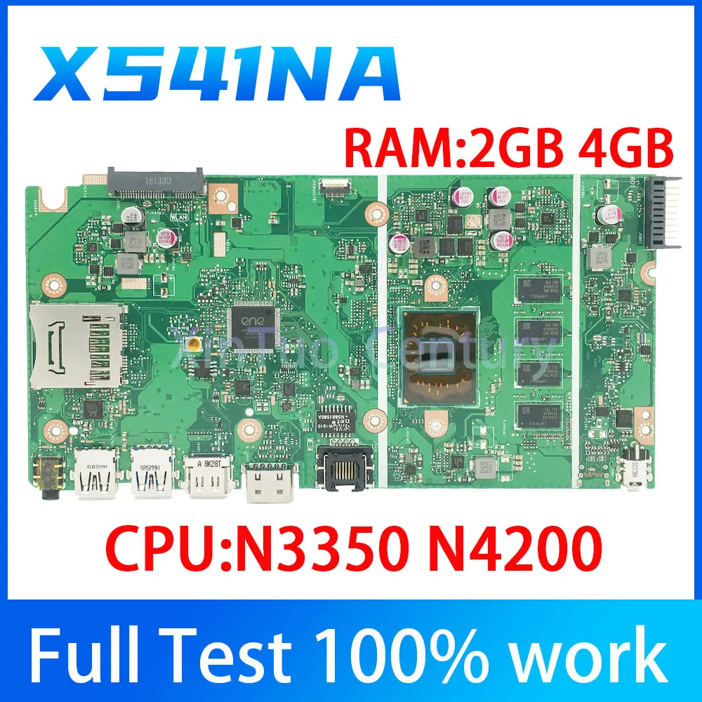 X541NA Laptop Motherboard For ASUS A541NA F541NA R541NA D541NA X541 Mainboard N3350/N4200 4G/2G-RAM 100% tested work
X541NA Laptop Motherboard For ASUS A541NA F541NA R541NA D541NA X541 Mainboard N3350/N4200 4G/2G-RAM 100% tested work