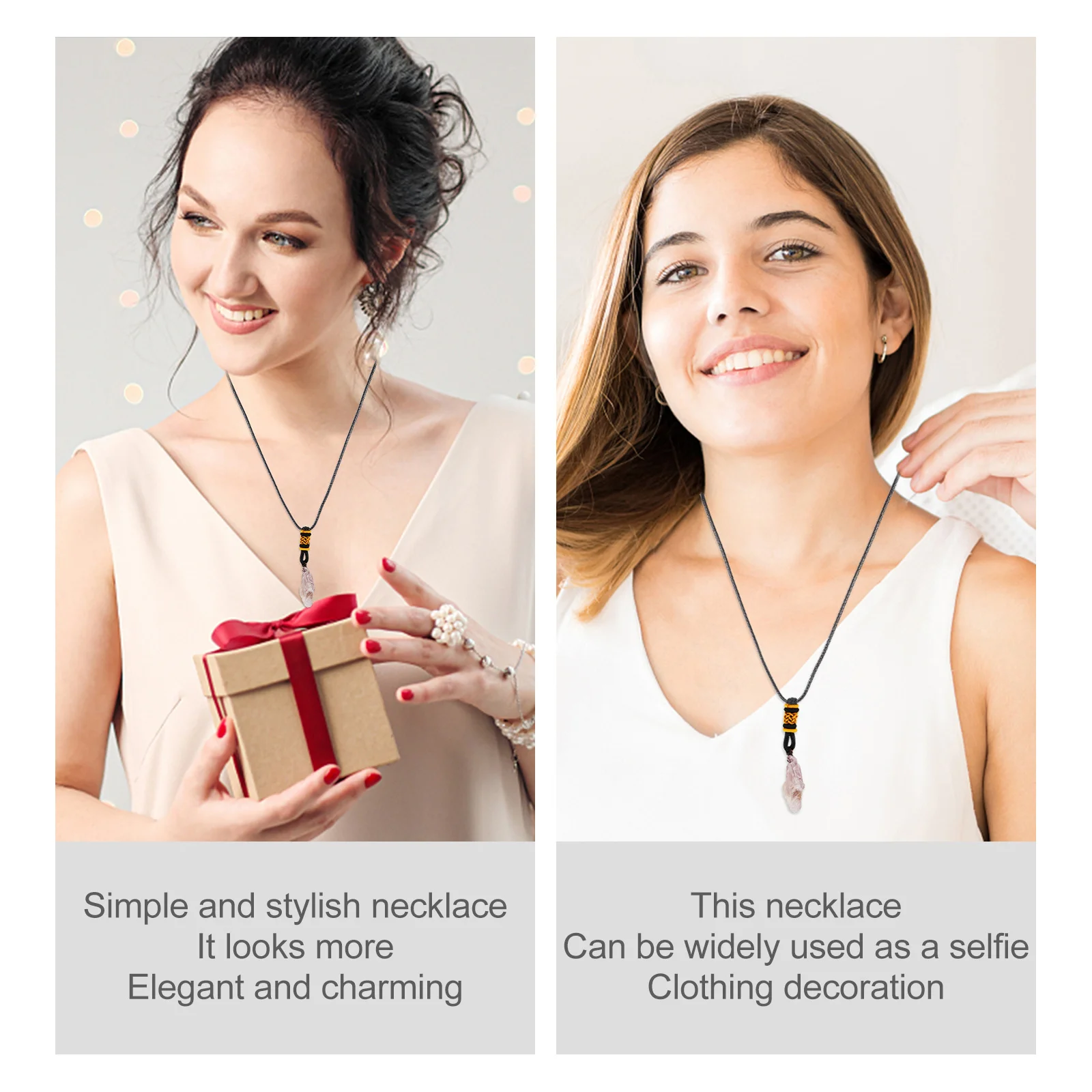 1Pcs Crystal Necklace Natural Healing Elements Creative Fashion Jewelry Elegant Pendant Gift for Women Crystal Necklace
1Pcs Crystal Necklace Natural Healing Elements Creative Fashion Jewelry Elegant Pendant Gift for Women Crystal Necklace