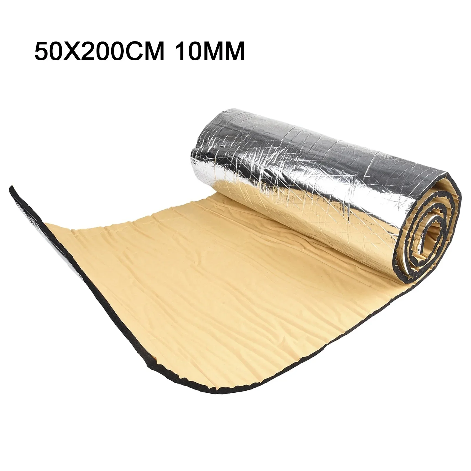 1 Roll Foam Mat 2 Meter Deadening Heat Rubber Silver 10mm 10mm * 50cm * 200cm Thermal Insulation Moisture-proof
1 Roll Foam Mat 2 Meter Deadening Heat Rubber Silver 10mm 10mm * 50cm * 200cm Thermal Insulation Moisture-proof