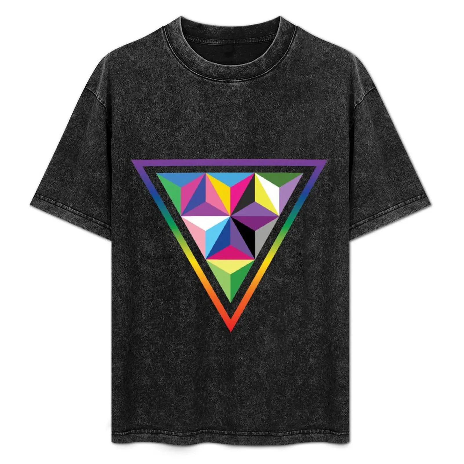 LGBTQIA+ Pride Triangle T-Shirt Plus Size Lightweight Tee Shirt
LGBTQIA+ Pride Triangle T-Shirt Plus Size Lightweight Tee Shirt