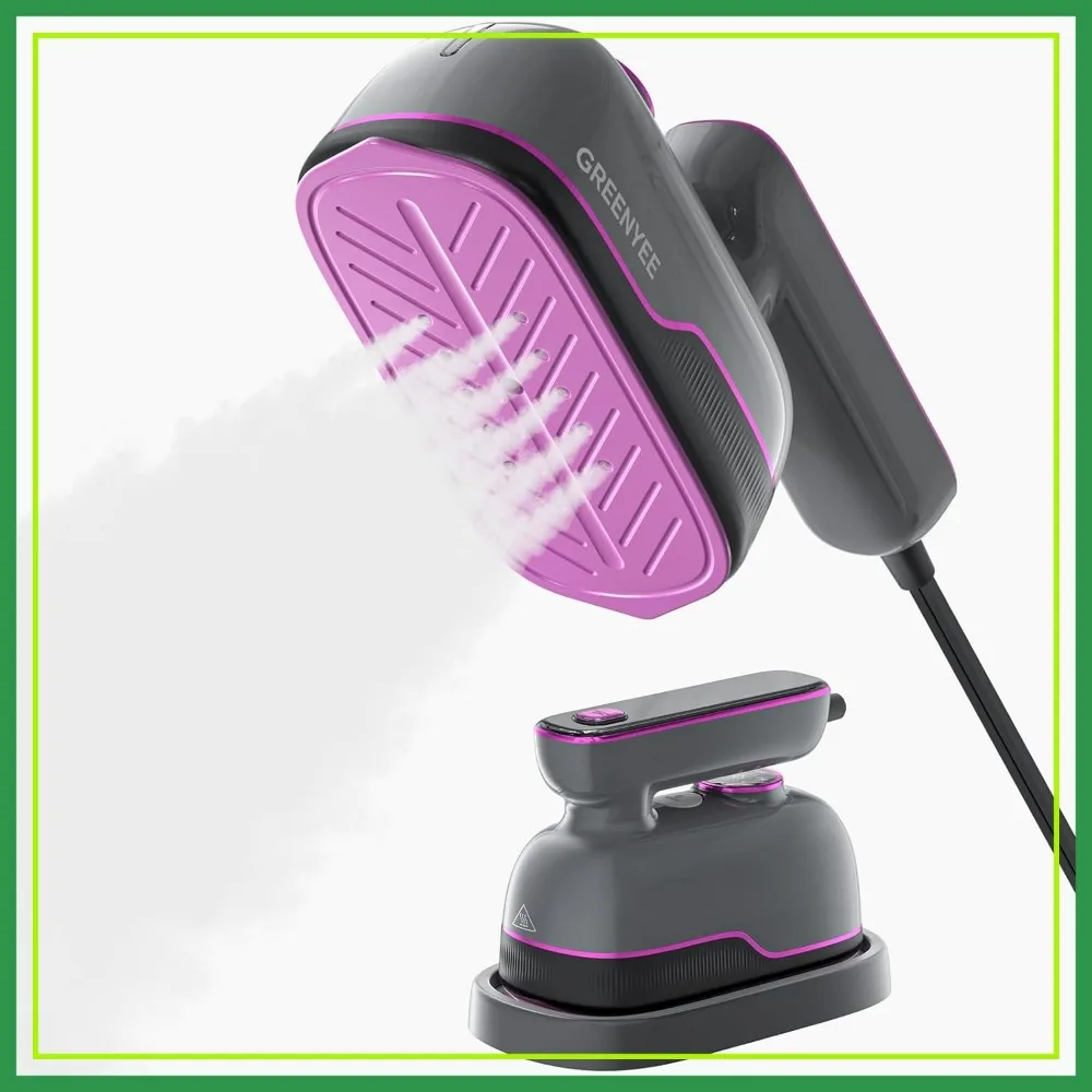 Portable Travel Steamer for Clothes, Handheld Garment Iron with 6 Modes, 180° Rotatable Handle, 150ml Tank for Home & Travel
Portable Travel Steamer for Clothes, Handheld Garment Iron with 6 Modes, 180° Rotatable Handle, 150ml Tank for Home & Travel