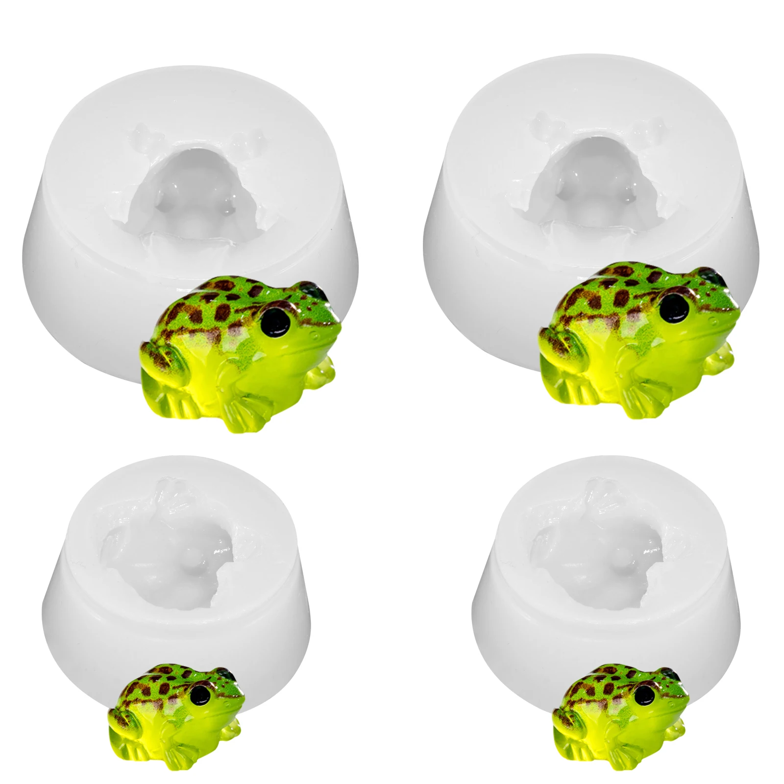 Mini Frog Resin Silicone Mold 3D Frog Epoxy Casting Molds Micro Dollhouse Frog Mold for Miniatures Landscape
Mini Frog Resin Silicone Mold 3D Frog Epoxy Casting Molds Micro Dollhouse Frog Mold for Miniatures Landscape