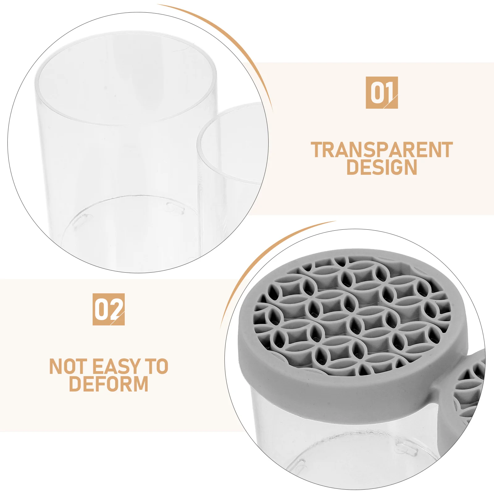 Makeup Brush Storage Tube Large Capacity Vanity Organizer Desktop Pen Pencil Cup Drying Rack Space Saving Cute
Makeup Brush Storage Tube Large Capacity Vanity Organizer Desktop Pen Pencil Cup Drying Rack Space Saving Cute