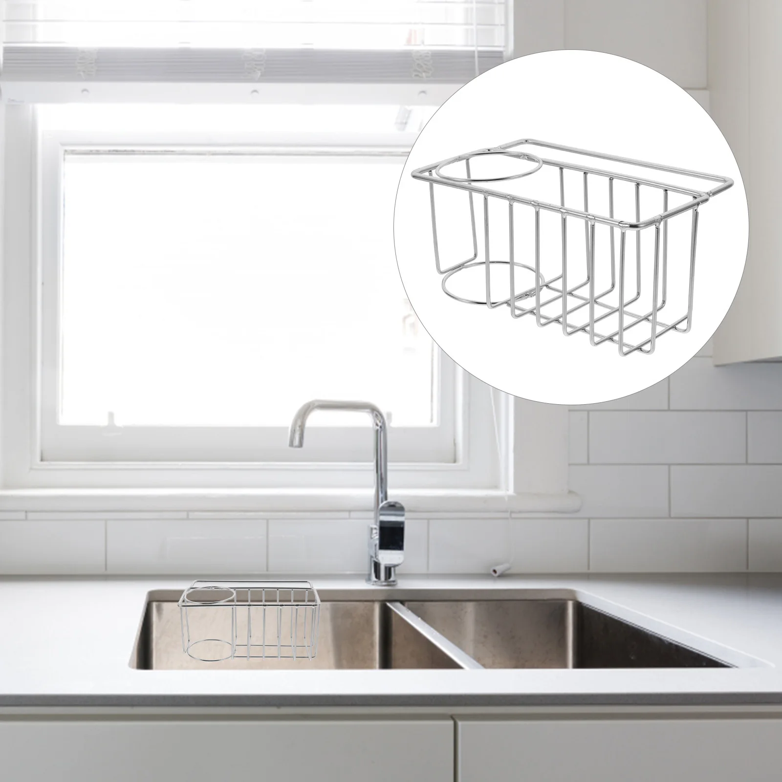 Kitchen Sink Sponge Holder Stainless Steel Drain Rack For Sink Bathroom Storage Organizer Sponges Holder Dishcloth Stand
Kitchen Sink Sponge Holder Stainless Steel Drain Rack For Sink Bathroom Storage Organizer Sponges Holder Dishcloth Stand