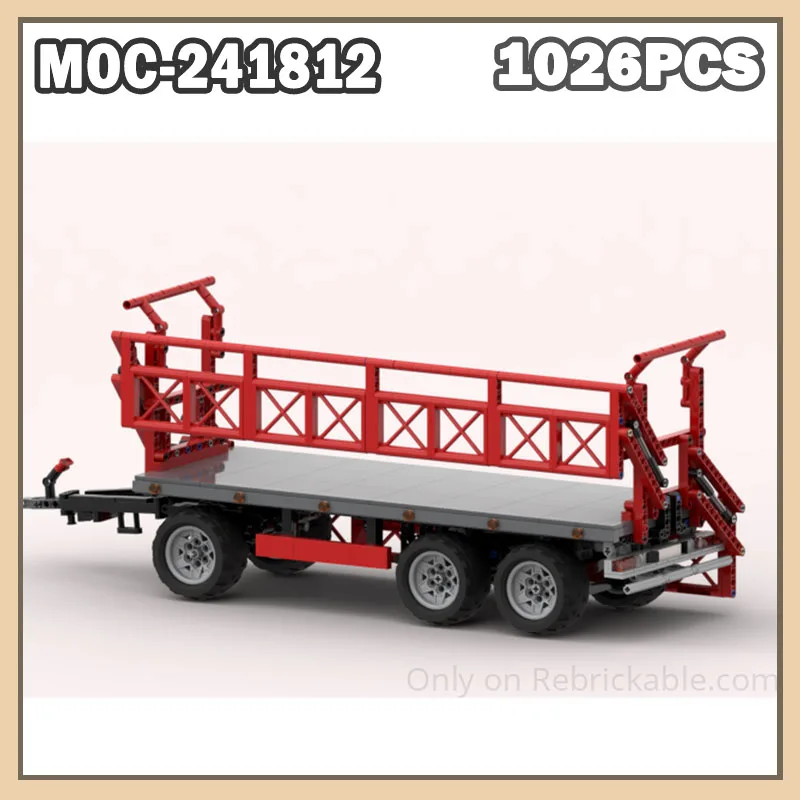 MOC-241812 тюлевой прицеп для Claas 42054 Xerion, строительные блоки, раллийные гонки Lancia Rally, игрушка «сделай сам», праздничный подарок ребенку, 1026 шт.
MOC-241812 тюлевой прицеп для Claas 42054 Xerion, строительные блоки, раллийные гонки Lancia Rally, игрушка «сделай сам», праздничный подарок ребенку, 1026 шт.