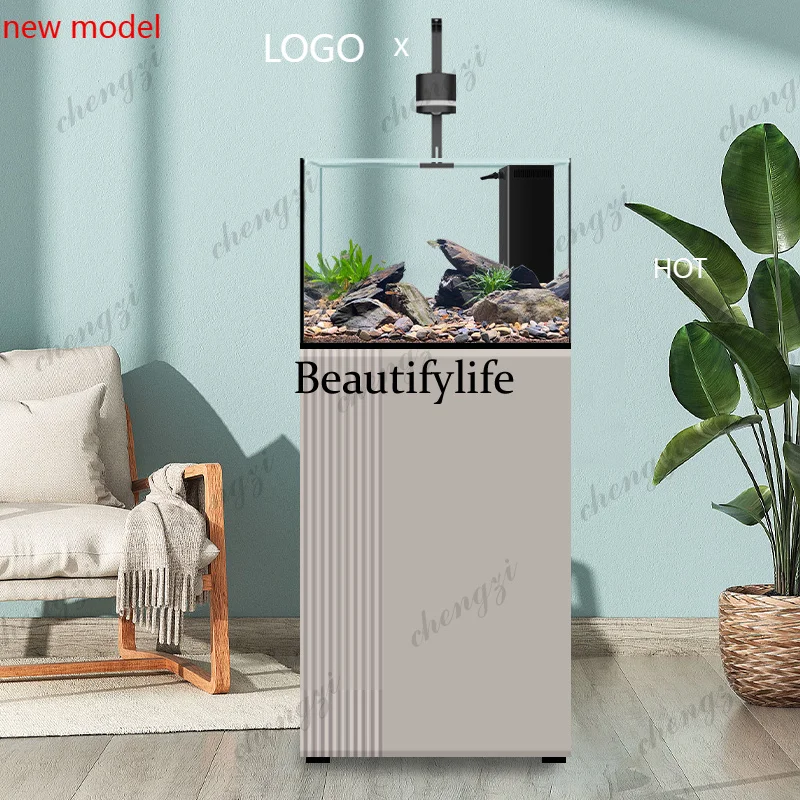 M138 Fish Farming Equipment Luxury Aquarium Ornamental Fish Ecology Floor Modern Decoration Aquarium Accent Furniture
M138 Fish Farming Equipment Luxury Aquarium Ornamental Fish Ecology Floor Modern Decoration Aquarium Accent Furniture