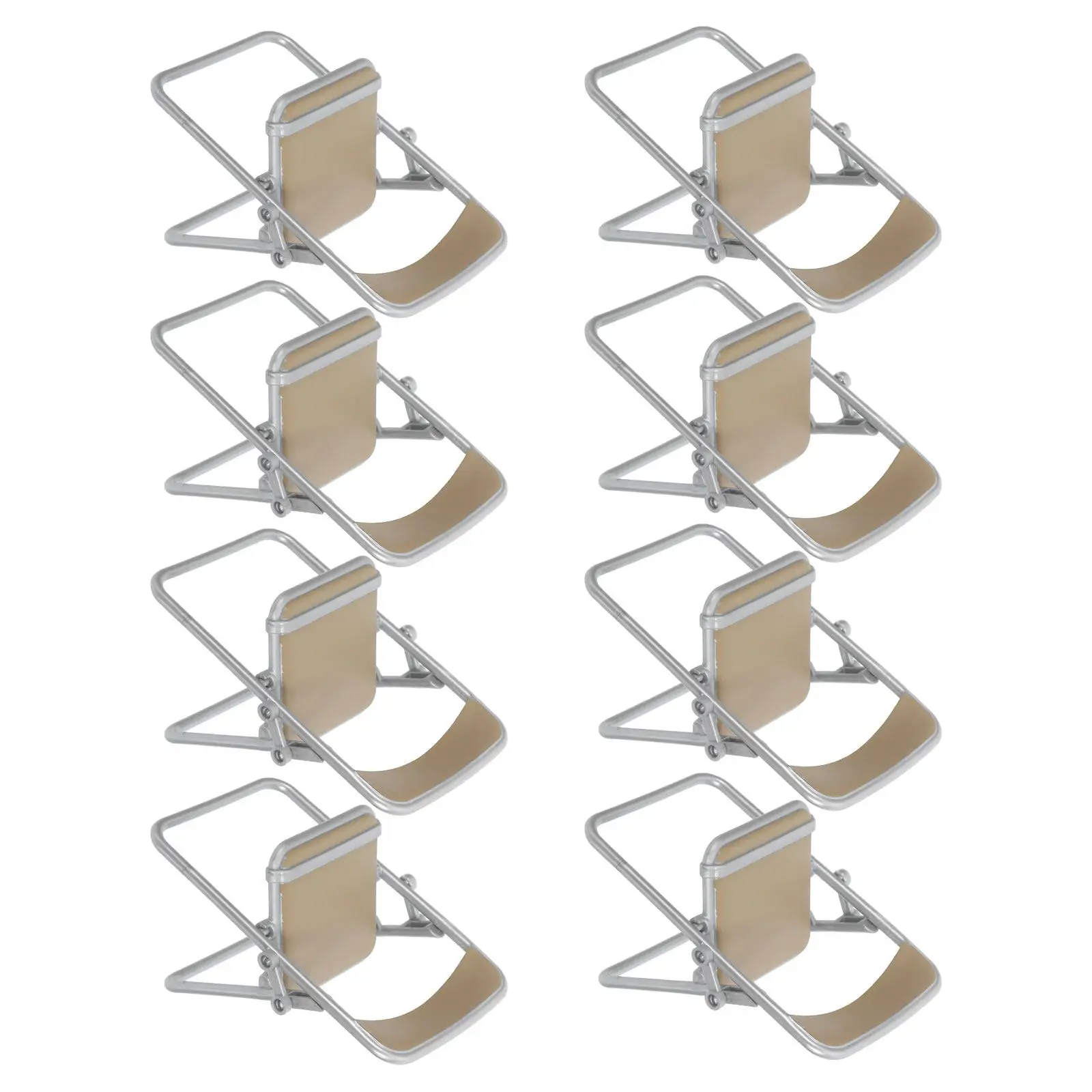 8Pcs Mini Folding Chairs Plastic Dollhouse Accessories Foldable Chair Phone Stand Desktop Lounge for Home Shop Mini Scene
8Pcs Mini Folding Chairs Plastic Dollhouse Accessories Foldable Chair Phone Stand Desktop Lounge for Home Shop Mini Scene