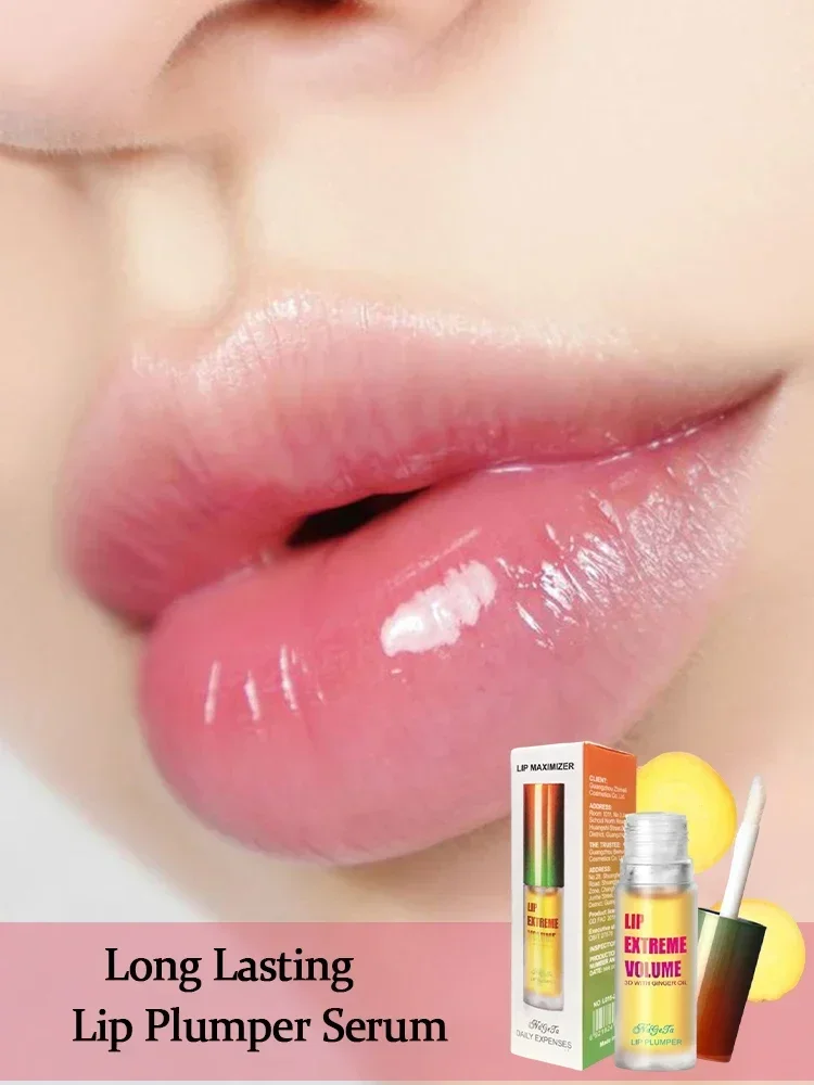 Instant Lip Plumper Serum Long Lasting Volumising Essence Oil Repair Lip Fine Lines Increases Elasticity Sexy Beauty Cosmetics
Instant Lip Plumper Serum Long Lasting Volumising Essence Oil Repair Lip Fine Lines Increases Elasticity Sexy Beauty Cosmetics