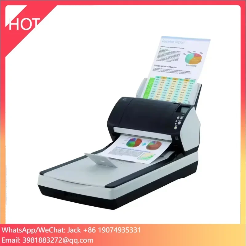 Fujitsu Fi-7260 Digital Auto Scanner with Auto Document Feeder Printer Scanner and Photocopy Machine for Office 
Fujitsu Fi-7260 Digital Auto Scanner with Auto Document Feeder Printer Scanner and Photocopy Machine for Office
