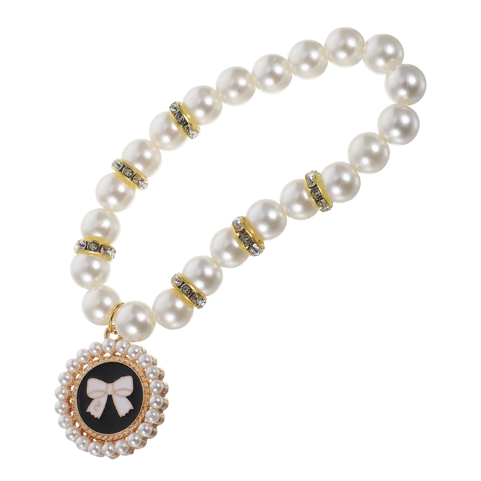 Pet Pearl Necklace Cat Collar ABS Bone Pendant Chain Choker Small Medium Dogs Bows Jewelry Pet Accessories
Pet Pearl Necklace Cat Collar ABS Bone Pendant Chain Choker Small Medium Dogs Bows Jewelry Pet Accessories