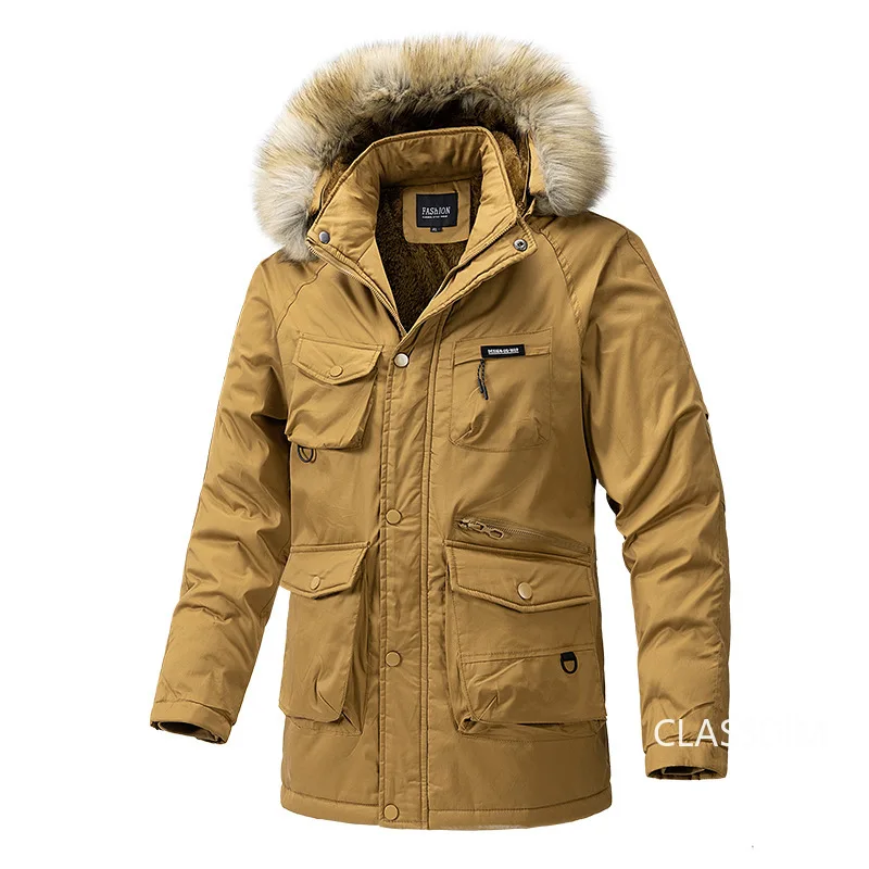 Men Winter Hooded Long Down Jackets New Male Multiple pockets Overcoats Warm Parkas Quality Man Casual Outdoor Long Coats 4XL
Men Winter Hooded Long Down Jackets New Male Multiple pockets Overcoats Warm Parkas Quality Man Casual Outdoor Long Coats 4XL