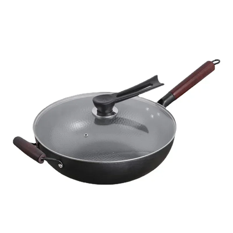 32/34cm Fish Scale Iron Wok Hand Hammered Traditional Cookware Kitchen Uncoated Wok Suitable for Gas Stove Induction Cooker Wok
32/34cm Fish Scale Iron Wok Hand Hammered Traditional Cookware Kitchen Uncoated Wok Suitable for Gas Stove Induction Cooker Wok