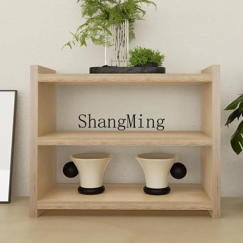 CL Simple Ocean Board Coffee Cup Display Rack Cup Storage Rack Display Shelf