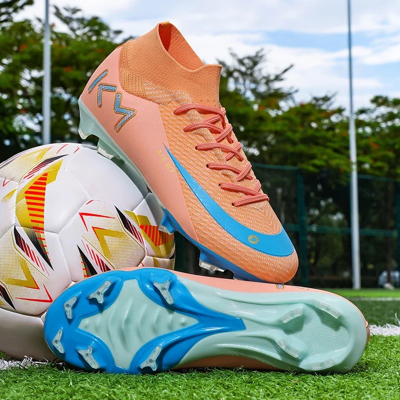 New Men Football Boots Non-Slip Professional Soccer Shoes Boys TF/FG Ankle Match Sneakers Comfortable Sports Shoes Unisex
New Men Football Boots Non-Slip Professional Soccer Shoes Boys TF/FG Ankle Match Sneakers Comfortable Sports Shoes Unisex