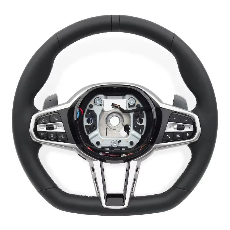 Suitable for BmwGLeather steering wheel G20/G30Direct sales from the manufacturer of multifunctional steering wheels
Suitable for BmwGLeather steering wheel G20/G30Direct sales from the manufacturer of multifunctional steering wheels