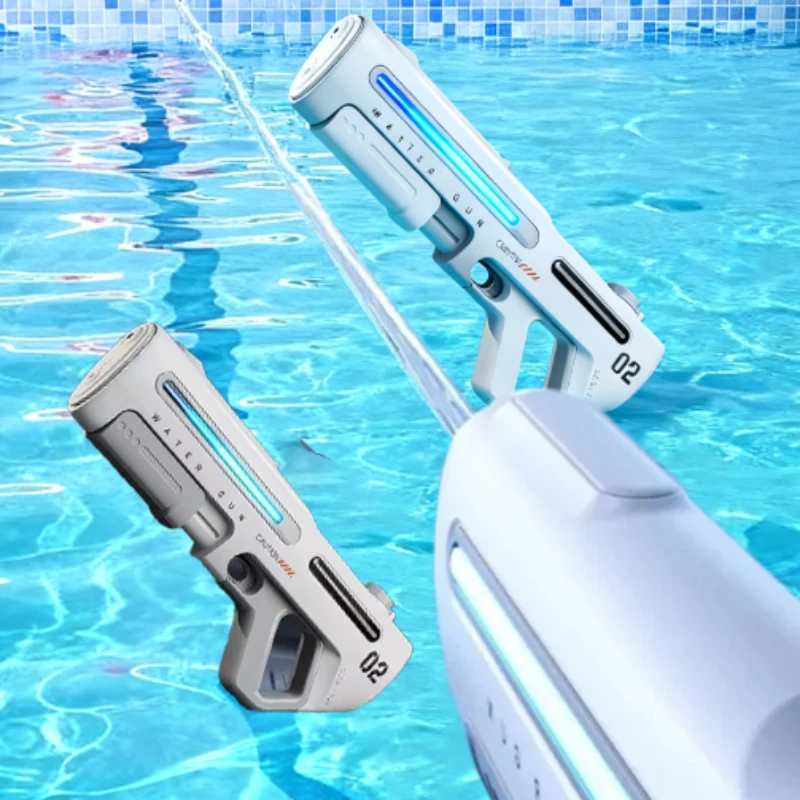 Wireless Electric Automatic Water Gun Large Capacity 8m Range Electric Burst Mode Summer Beach Outdoor Swimming Pool Toys
Wireless Electric Automatic Water Gun Large Capacity 8m Range Electric Burst Mode Summer Beach Outdoor Swimming Pool Toys