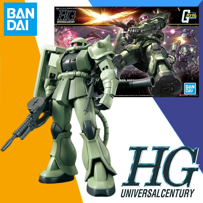 Bandai HGUC 1/144 Mobile Suit Gundam MS-06 ZAKU2 Model Kit Assembly Anime Action Figure Assembly Model Toys Gift for Children
Bandai HGUC 1/144 Mobile Suit Gundam MS-06 ZAKU2 Model Kit Assembly Anime Action Figure Assembly Model Toys Gift for Children