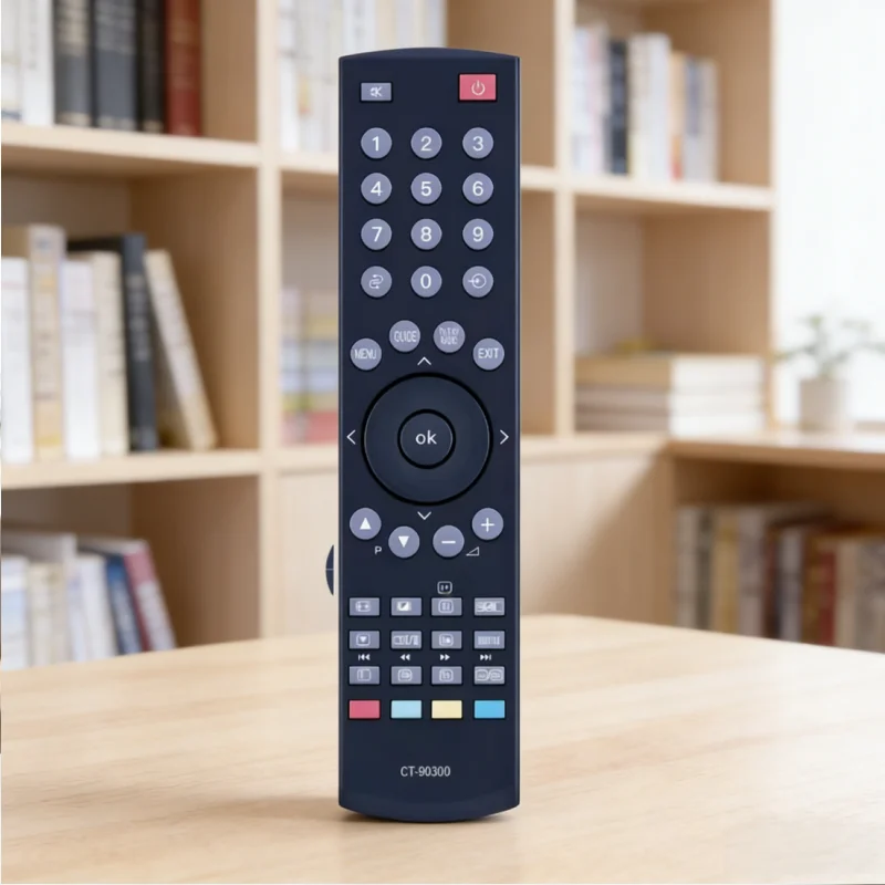 CT-90300 Universal Remote Control Compatible with Toshiba TVs Multiple Models including 42A3030D 42WLG66 32AV565DBD 37WLT68G
CT-90300 Universal Remote Control Compatible with Toshiba TVs Multiple Models including 42A3030D 42WLG66 32AV565DBD 37WLT68G