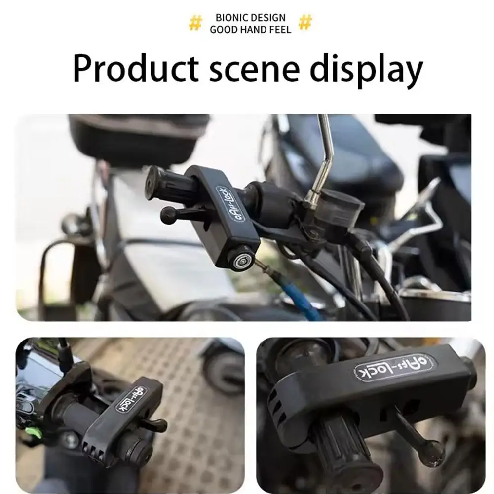 Portable Electric Bicycle Brake Handlebar Lock Anti-Theft Anti-Theft Motorcycle Easy Lock Carry Locks Brake Design Lever H3Y3
Portable Electric Bicycle Brake Handlebar Lock Anti-Theft Anti-Theft Motorcycle Easy Lock Carry Locks Brake Design Lever H3Y3