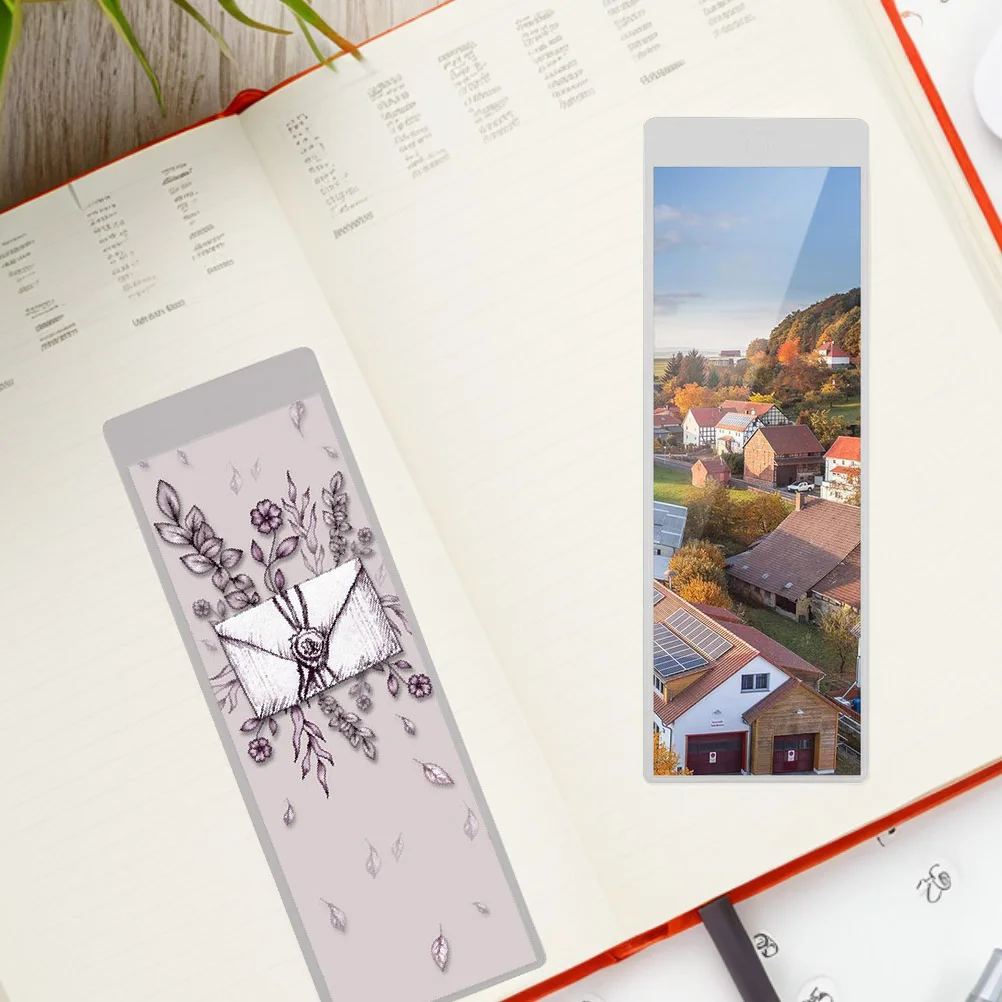 15 Pcs Clear PVC Bookmark Sleeves Transparent Covers for Photos Artwork Waterproof Lightweight Craft Protectors Displays
15 Pcs Clear PVC Bookmark Sleeves Transparent Covers for Photos Artwork Waterproof Lightweight Craft Protectors Displays