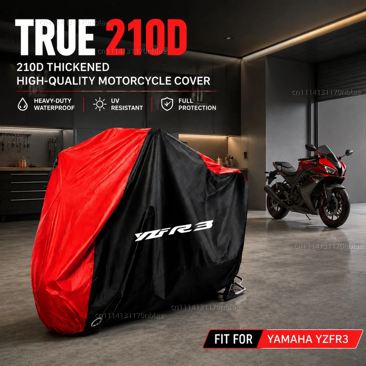 For YAMAHA YZFR3 YZF-R3 YZF R3 210D Motorcycle Cover Waterproof Fabric All Season Dustproof UV Protection Moto Rain Cover
For YAMAHA YZFR3 YZF-R3 YZF R3 210D Motorcycle Cover Waterproof Fabric All Season Dustproof UV Protection Moto Rain Cover