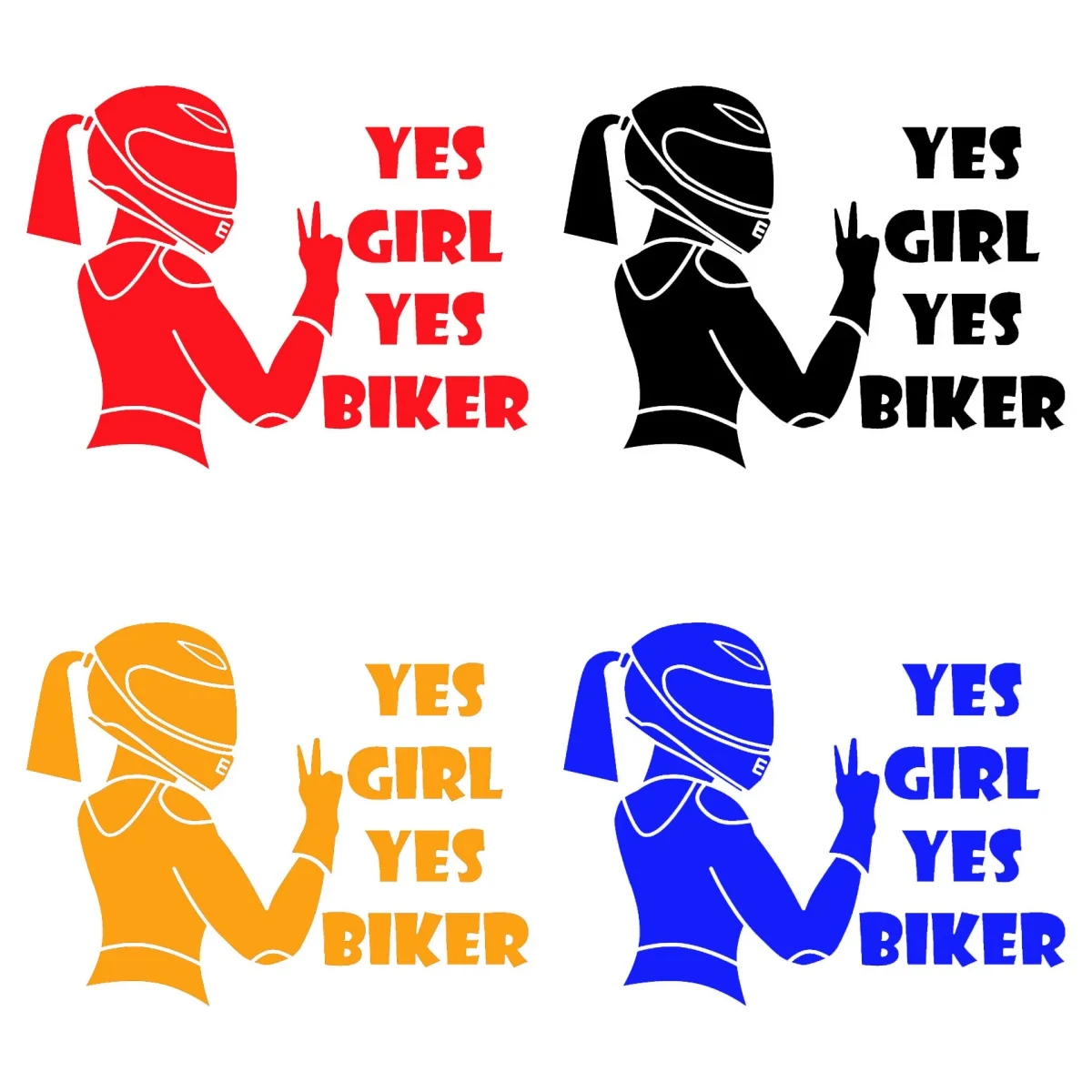 Yes Girl Yes Biker Car Sticker Van Bike Window Bumper Vinyl Decal Window Tuning Laptop Trunk Accessories
Yes Girl Yes Biker Car Sticker Van Bike Window Bumper Vinyl Decal Window Tuning Laptop Trunk Accessories