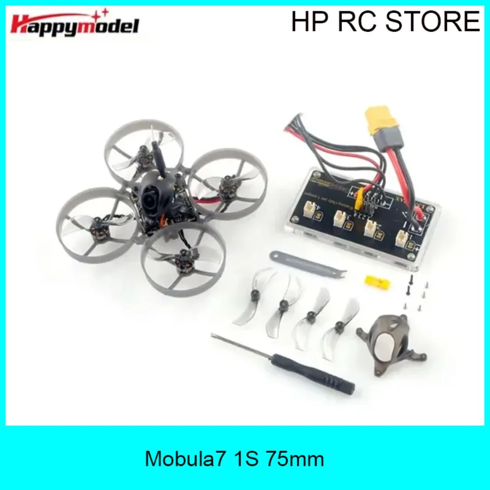 Mobula7 1S 75mm FPV Drone with 5in1 AIO FC, Built-in ELRS 2.4G & 12A ESC, 400mW VTX & Runcam Nano 3, 24g Ultra-Light
Mobula7 1S 75mm FPV Drone with 5in1 AIO FC, Built-in ELRS 2.4G & 12A ESC, 400mW VTX & Runcam Nano 3, 24g Ultra-Light