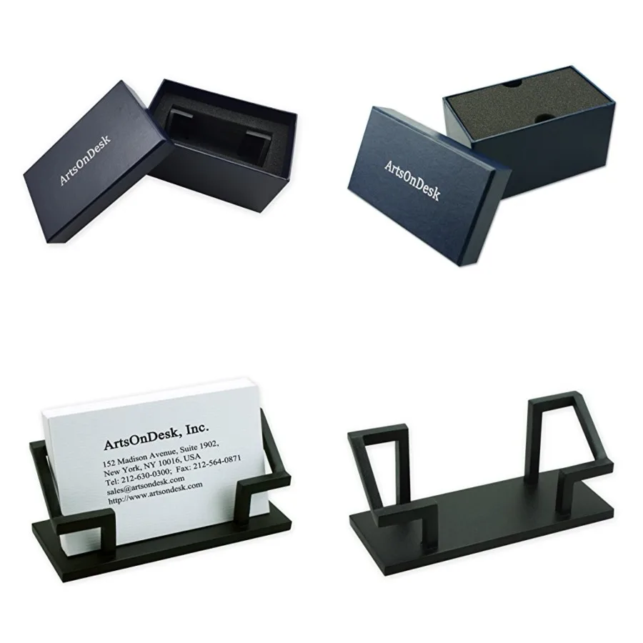 Modern Art Business Card Stand Holder Bk301 Steel Black Patented Desk Accessory Name Card Case Plate Display Office Organizer
Modern Art Business Card Stand Holder Bk301 Steel Black Patented Desk Accessory Name Card Case Plate Display Office Organizer
