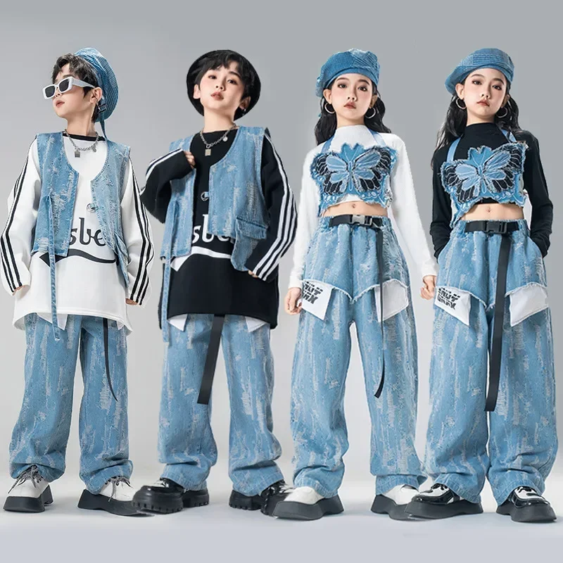 Jazz dance costumes for girls, sweet and cool children's performance costumes, children's street dance shows, cowboys costumes
Jazz dance costumes for girls, sweet and cool children's performance costumes, children's street dance shows, cowboys costumes
