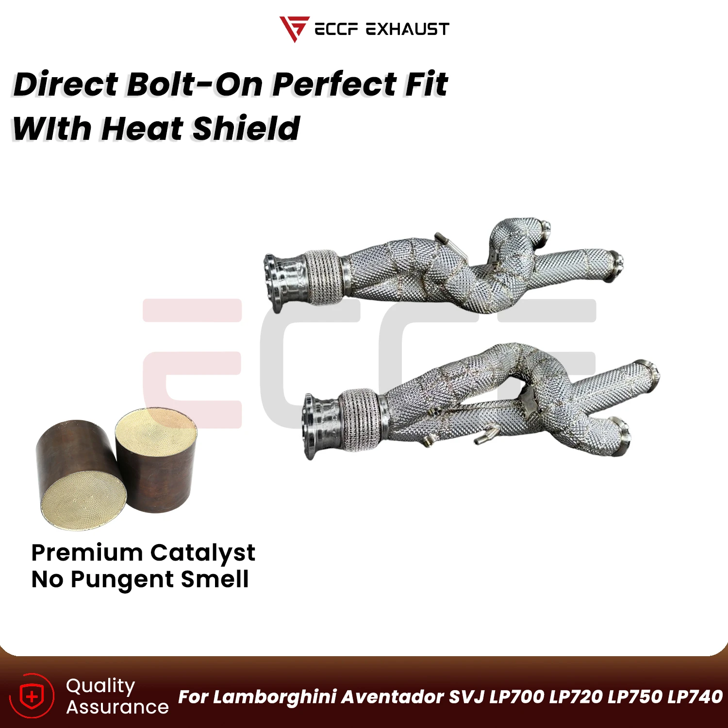 Sporty Downpipe with Heat Insulation ForLamborghini Aventador SVJ LP700 LP720 LP750 LP740 Plug and Play Upgrade Performance
Sporty Downpipe with Heat Insulation ForLamborghini Aventador SVJ LP700 LP720 LP750 LP740 Plug and Play Upgrade Performance