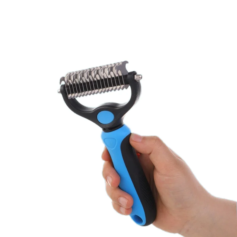 Wholesale Portable Stainless Steel Beauty Comb Pet Hair Unknotting Cat Hair Removal Brush
Wholesale Portable Stainless Steel Beauty Comb Pet Hair Unknotting Cat Hair Removal Brush