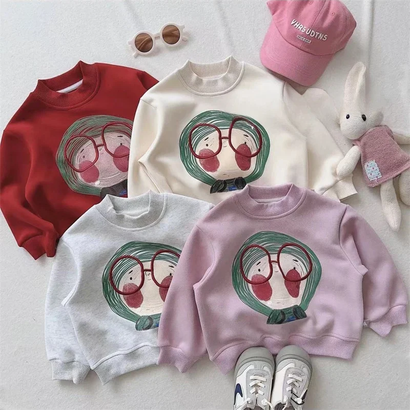 Girls Sweatshirts 2023 Autumn Winter Long Sleeve Tops for Kids Children Tees Cartoon Baby T-shirts Toddler Pullover Clothing
Girls Sweatshirts 2023 Autumn Winter Long Sleeve Tops for Kids Children Tees Cartoon Baby T-shirts Toddler Pullover Clothing