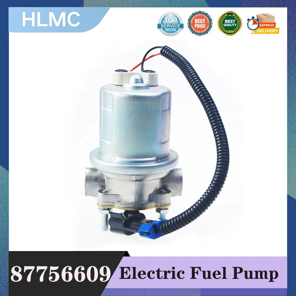Universal 12V Electric Fuel Pump 87756609 P76911 Inlet & Outlet Thread 3/8-18NPT
Universal 12V Electric Fuel Pump 87756609 P76911 Inlet & Outlet Thread 3/8-18NPT