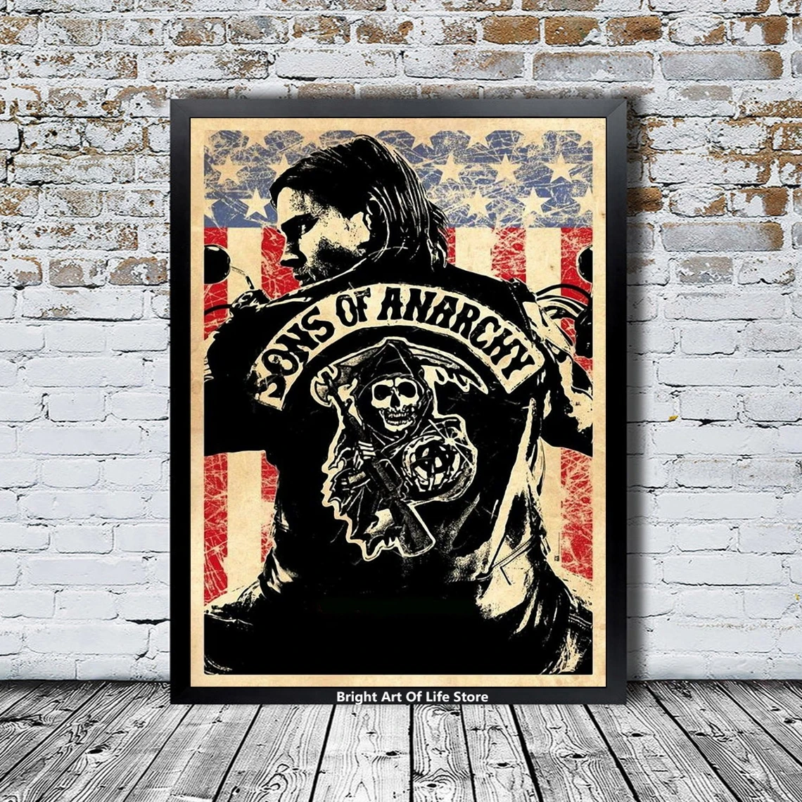 Sons of Anarchy Poster Star Actor TV Series Canvas Poster Photo Print Wall Painting Home Decor (Unframed)
Sons of Anarchy Poster Star Actor TV Series Canvas Poster Photo Print Wall Painting Home Decor (Unframed)