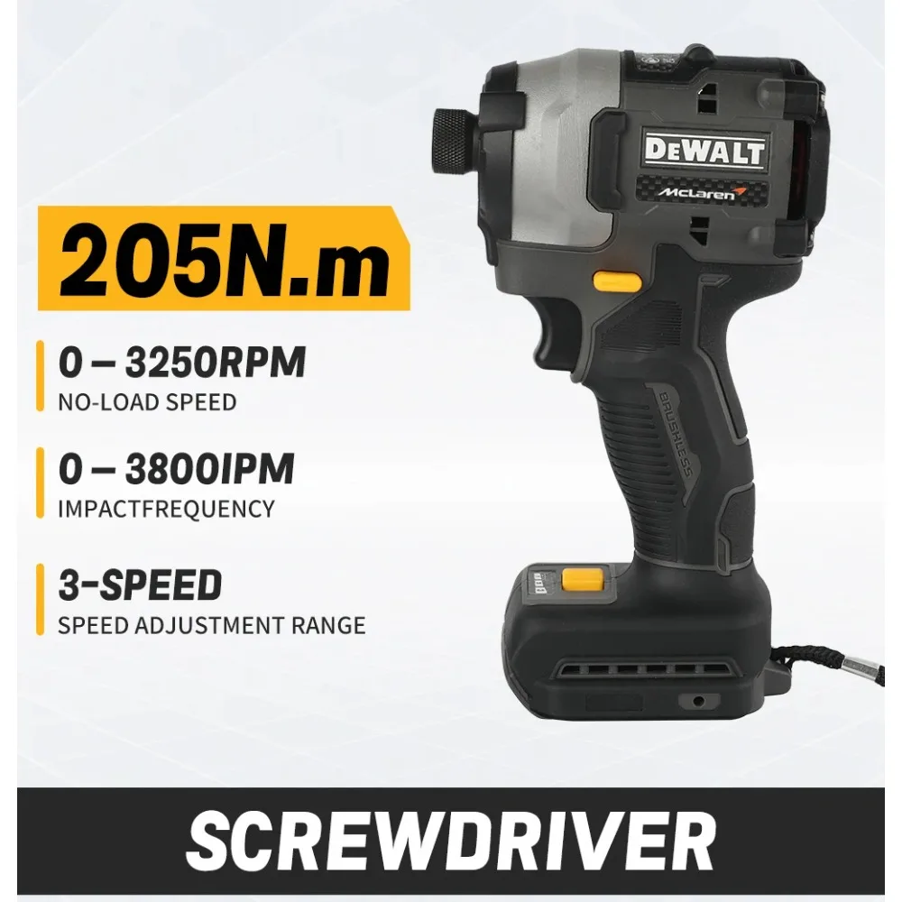 Аккумуляторная отвертка DeWalt DCF85M, 205 Н·м, 3250 об/мин, с регулируемой скоростью, бесщеточная, для домашнего и профессионального использования
Аккумуляторная отвертка DeWalt DCF85M, 205 Н·м, 3250 об/мин, с регулируемой скоростью, бесщеточная, для домашнего и профессионального использования