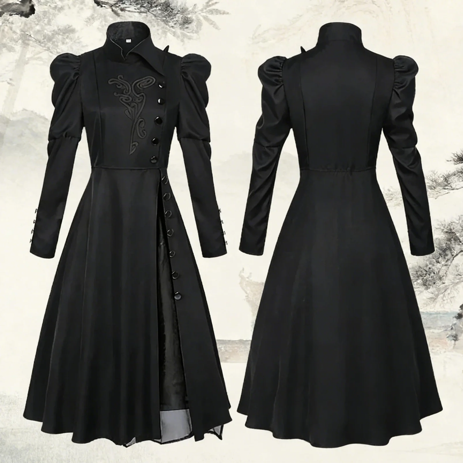 Halloween Wicked Witch Cosplay Wizard Black Long Dress Cloak Hat Full Set Role Play Outfit Costume Cape Carnival Party
Halloween Wicked Witch Cosplay Wizard Black Long Dress Cloak Hat Full Set Role Play Outfit Costume Cape Carnival Party