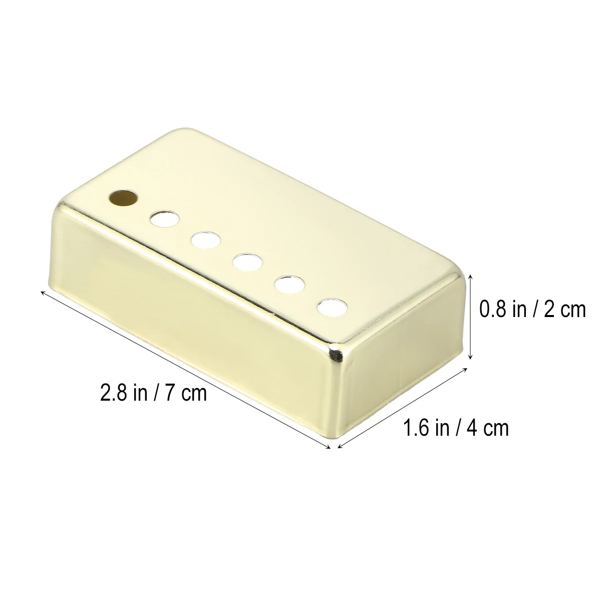 2 Guitar Pickup Covers Chrome-Plated Double-Coil for Electric Guitars Humbucker Accessories Replacement Parts
2 Guitar Pickup Covers Chrome-Plated Double-Coil for Electric Guitars Humbucker Accessories Replacement Parts