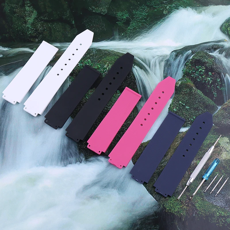 Rubber Watch Strap Compatible with HUBLOT Women's Watch Band Hublot Classic Fusion Convex Silicone Wristband 20mm×14mm×18mm
Rubber Watch Strap Compatible with HUBLOT Women's Watch Band Hublot Classic Fusion Convex Silicone Wristband 20mm×14mm×18mm