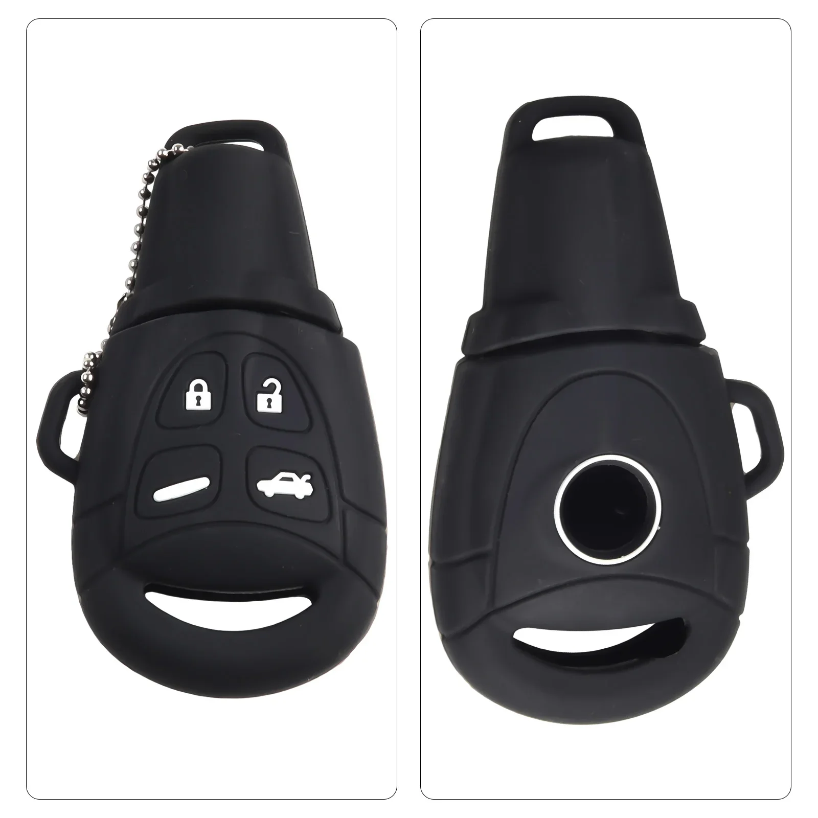 Part Key Set Silicone Skin Sleeve 1pc Accessories Black For SAAB 9-3 9-5 93 95 Key Case Cover Remote Fob Shell
Part Key Set Silicone Skin Sleeve 1pc Accessories Black For SAAB 9-3 9-5 93 95 Key Case Cover Remote Fob Shell