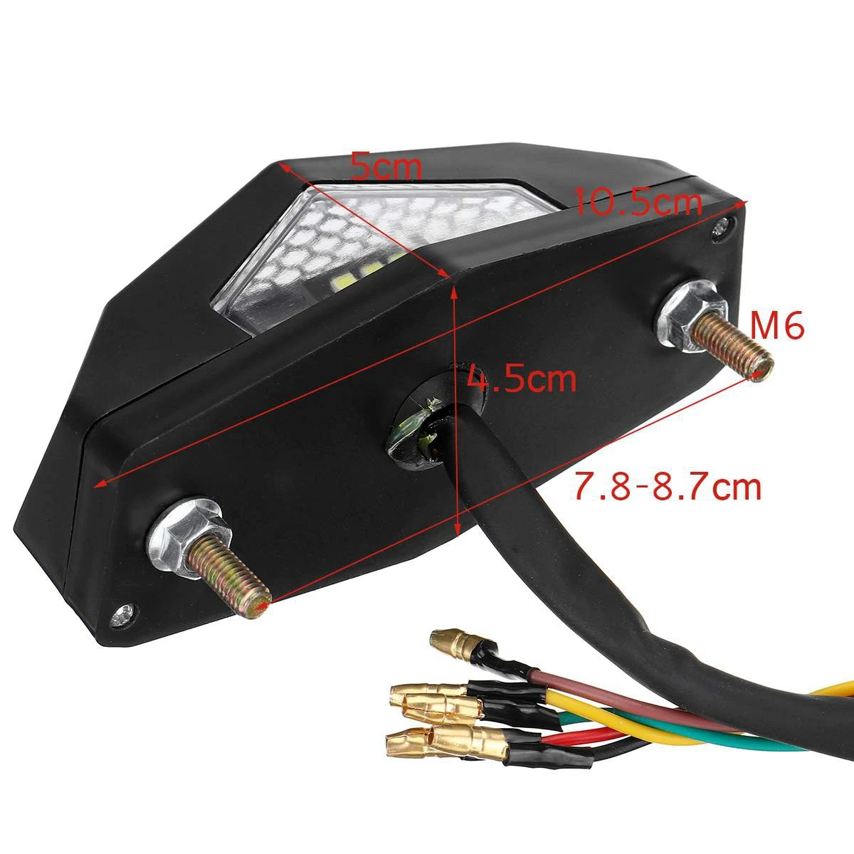 NEW-New 12V Universal Motorcycle ATV Taillight 5In1 LED Rear Tail Lights Brake Stop Light Turn Signal License Plate Light
NEW-New 12V Universal Motorcycle ATV Taillight 5In1 LED Rear Tail Lights Brake Stop Light Turn Signal License Plate Light