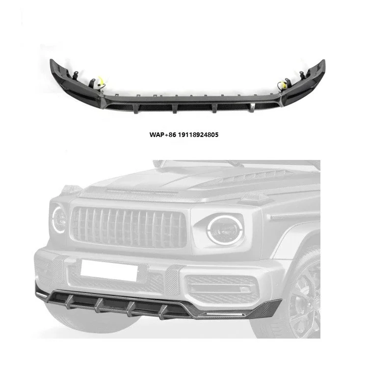 Factory Sales Car Bumper Carbon Fiber Front Lip Spoiler for benz G Class W464 G63
Factory Sales Car Bumper Carbon Fiber Front Lip Spoiler for benz G Class W464 G63