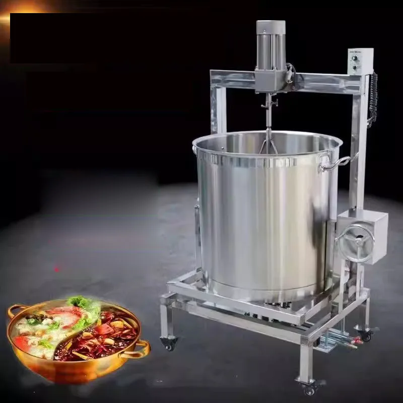 High-Efficiency Commercial Hot Pot Spice Machine Automatic Stirring Pot for Spicy Sauce Chili Oil Industrial Cooking(customized)
High-Efficiency Commercial Hot Pot Spice Machine Automatic Stirring Pot for Spicy Sauce Chili Oil Industrial Cooking(customized)