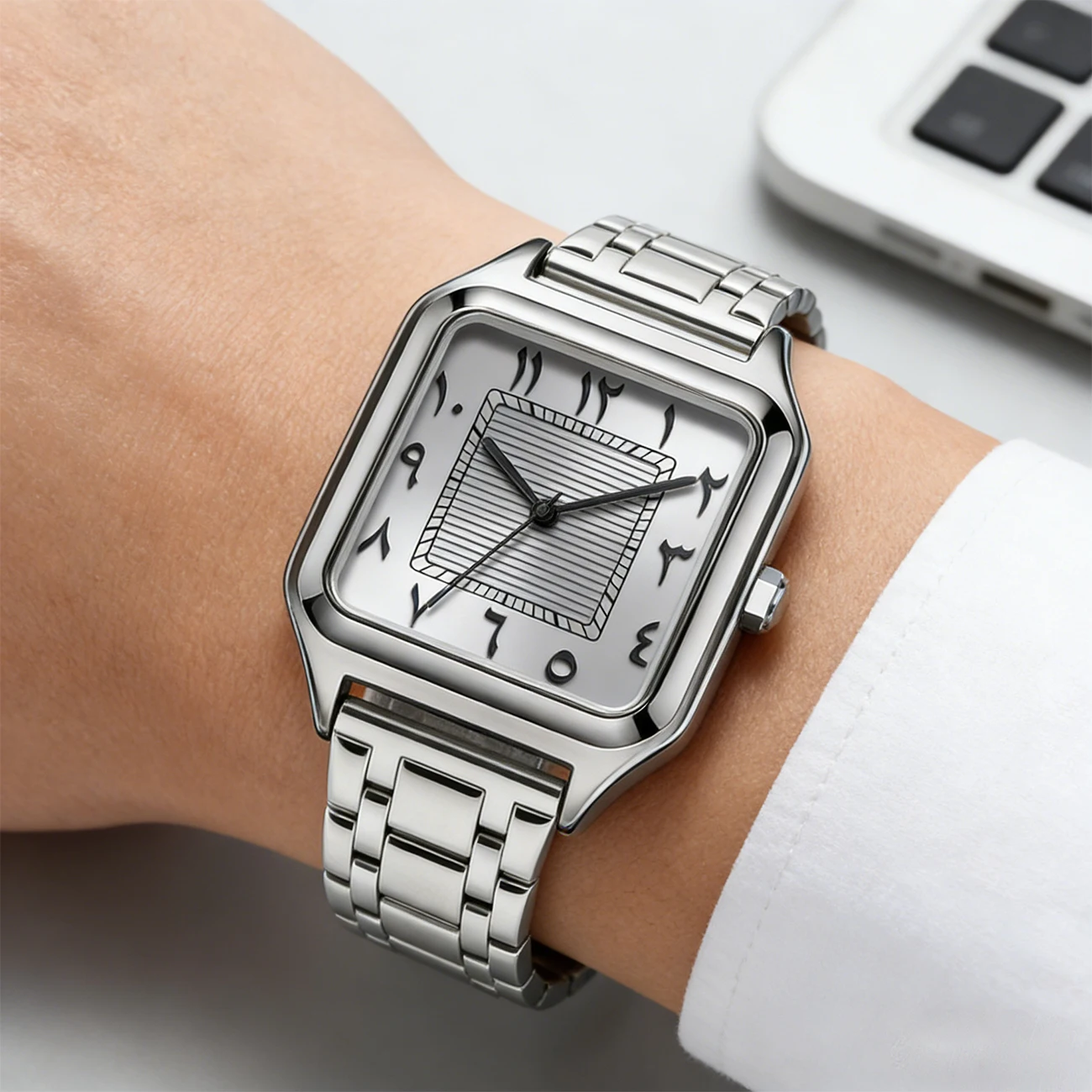 Новые мужские люксовые кварцевые часы 2026 года с арабскими цифрами, из нержавеющей стали, водонепроницаемые, деловые
Новые мужские люксовые кварцевые часы 2026 года с арабскими цифрами, из нержавеющей стали, водонепроницаемые, деловые